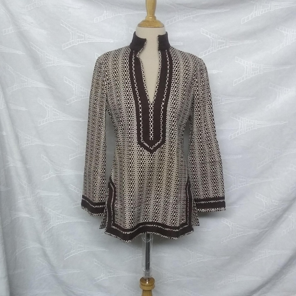 Tory Burch Brown Blouse